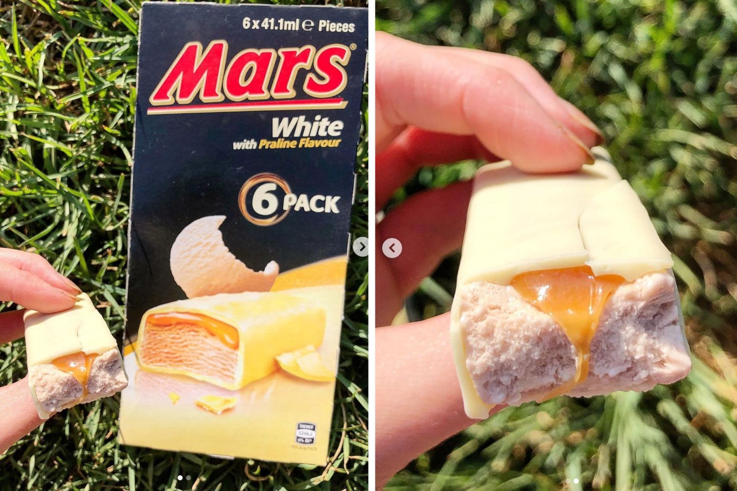 New! You can now buy White Chocolate Mars Bar Ice Creams at Coles  supermarket | New Idea Magazine