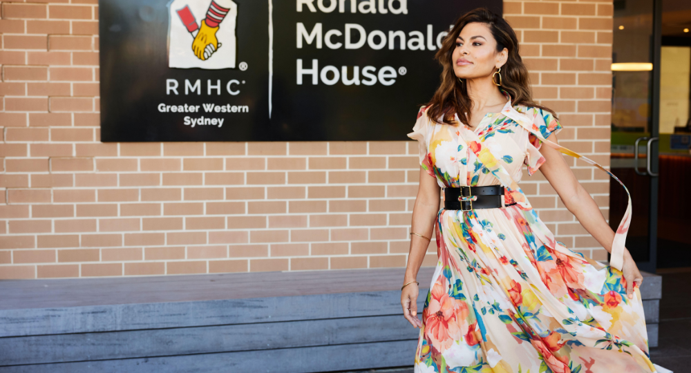 Exclusive: The touching personal story behind Eva Mendes’ McHappy Day Ambassadorship