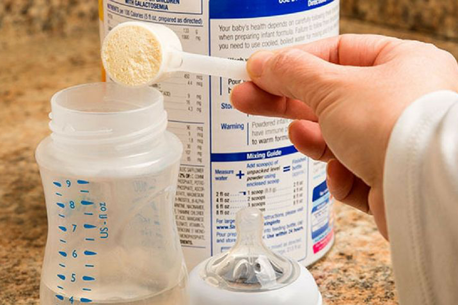 When Was Baby Formula Developed In The US?