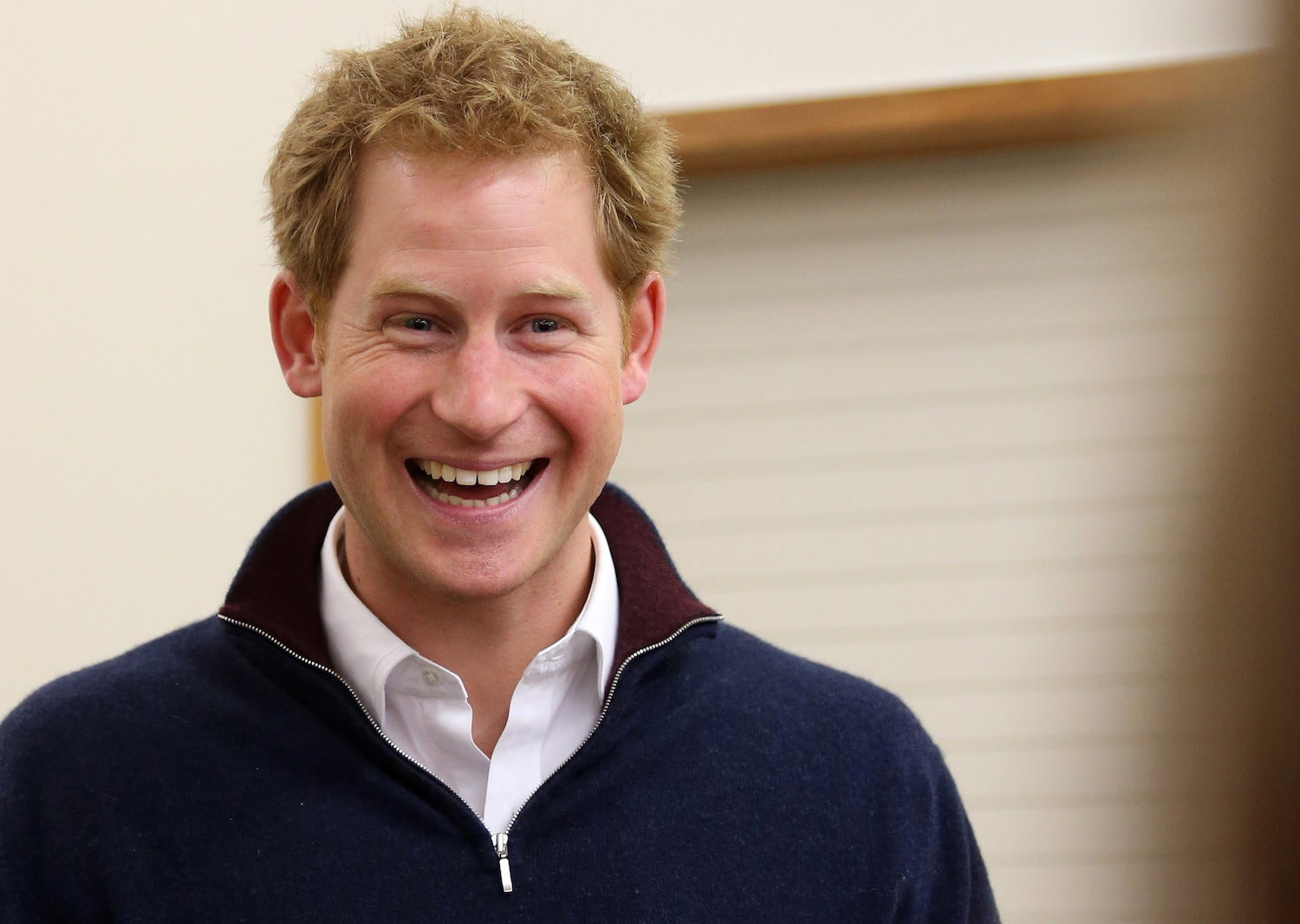 Prince Harry Jokes With Boy About Naked Las Vegas Romp At 