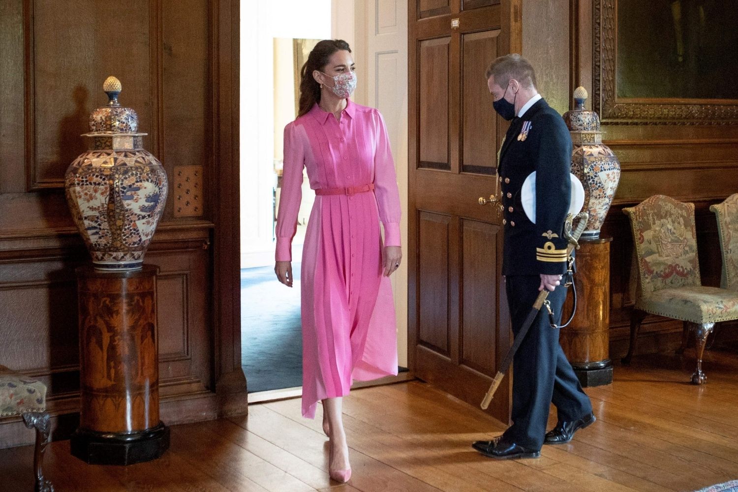 Kate-Middleton-pink-dress