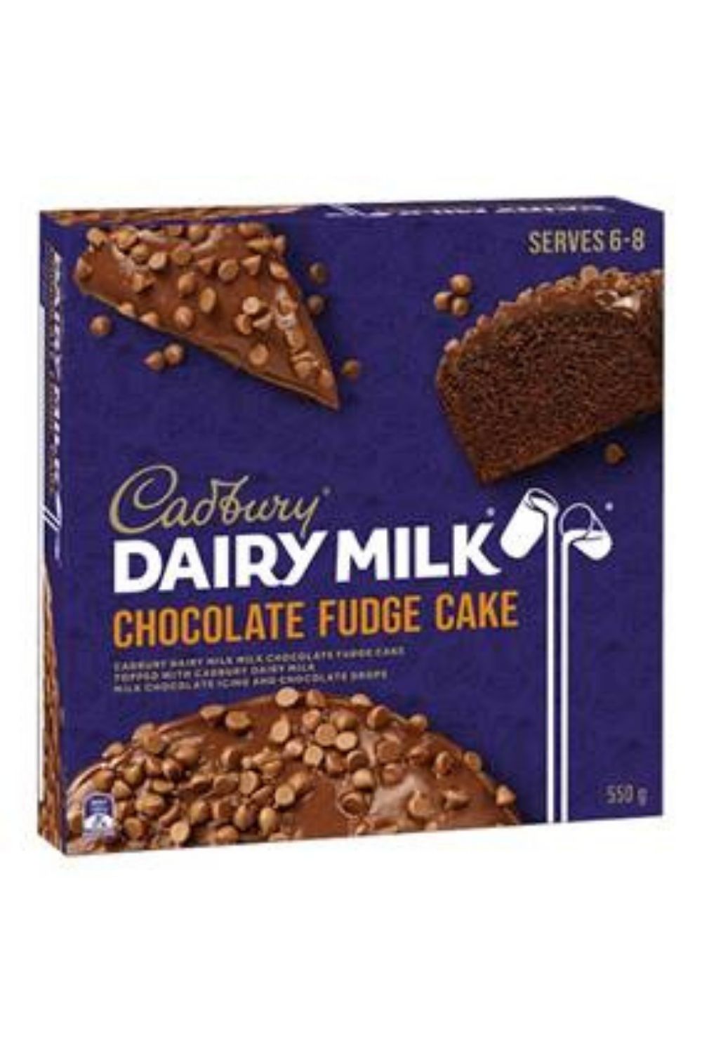 Cadbury Dairy Milk Chocolate Fudge Cake