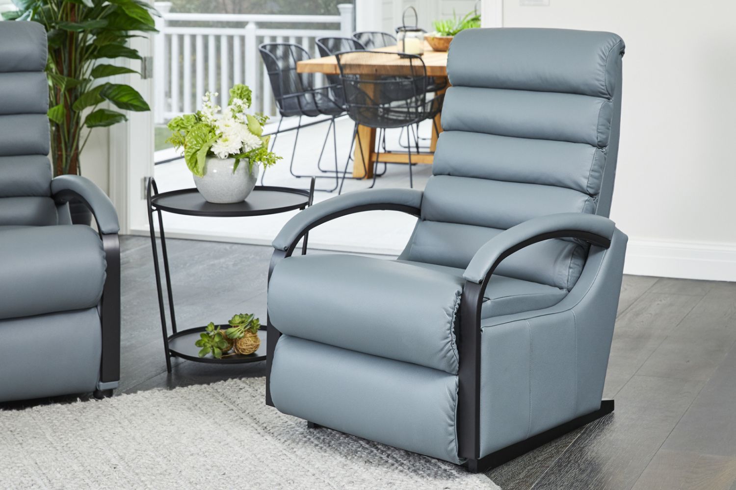 Ideal for small spaces, La-Z-Boy's Anika recliner is sleek, elegant and sophisticated.