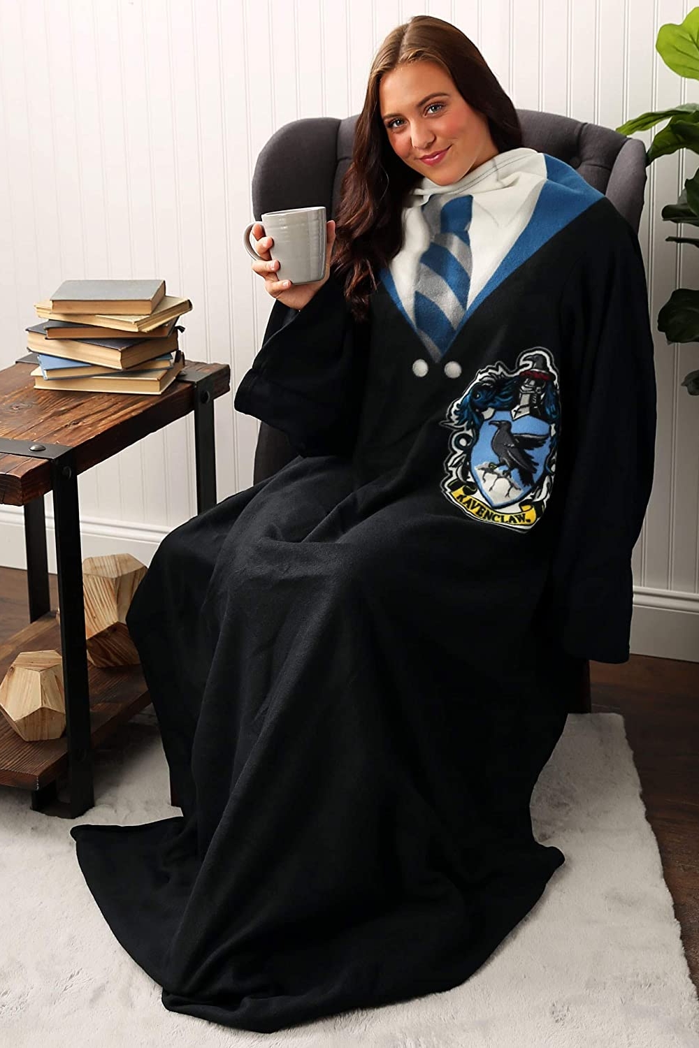 Harry Potter Comfy Throw Blanket with Sleeves