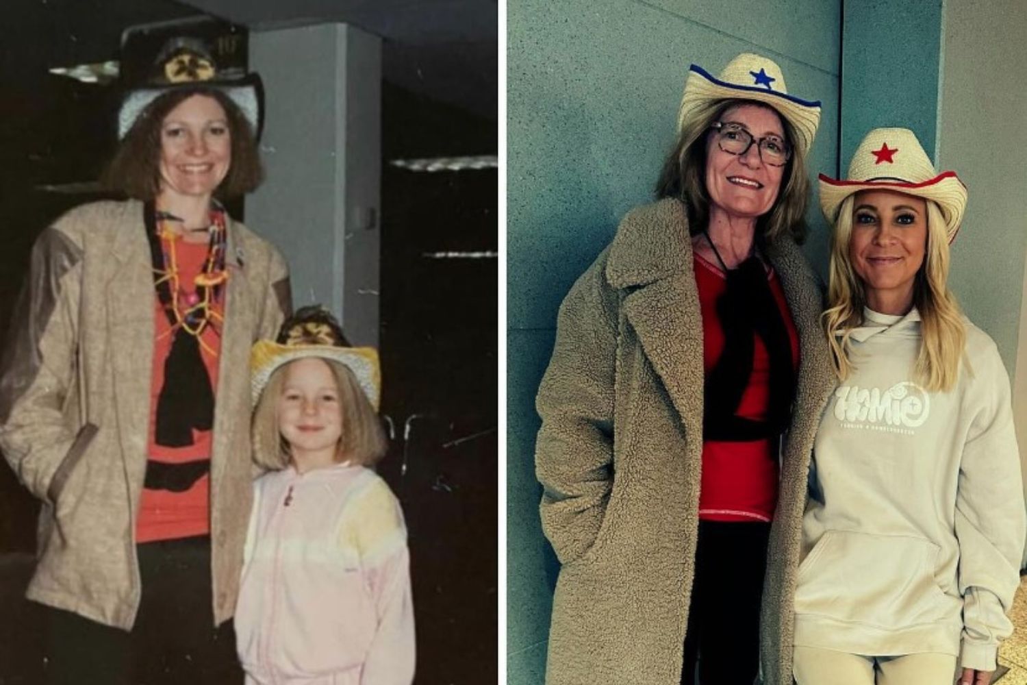 carrie-bickmore-and-mum-then-and-now