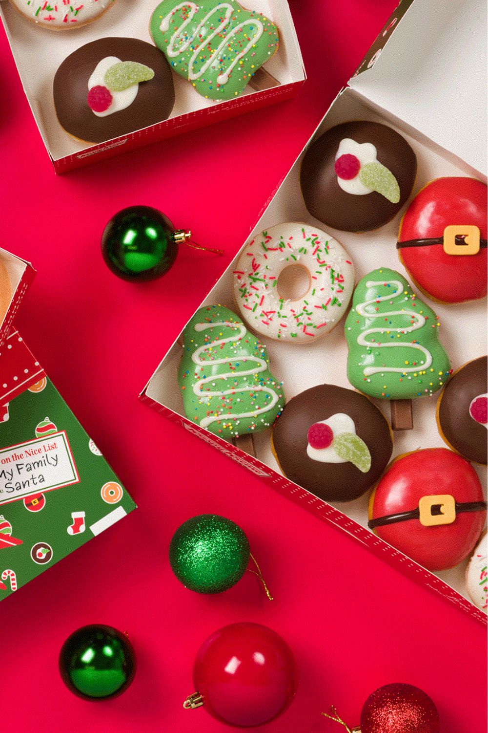 Krispy Kreme Christmas box