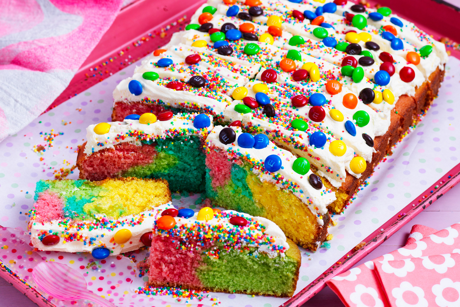 rainbow-marble-cake