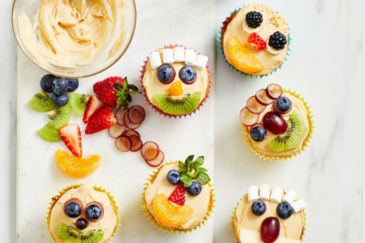 Fruity-Face-Cupcakes