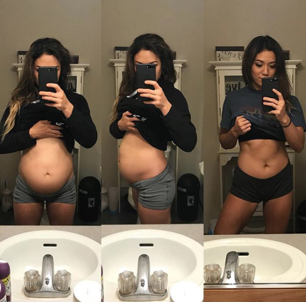 Michelle Middleton shared pictures of her bloated stomach and revealed the foods that cause it