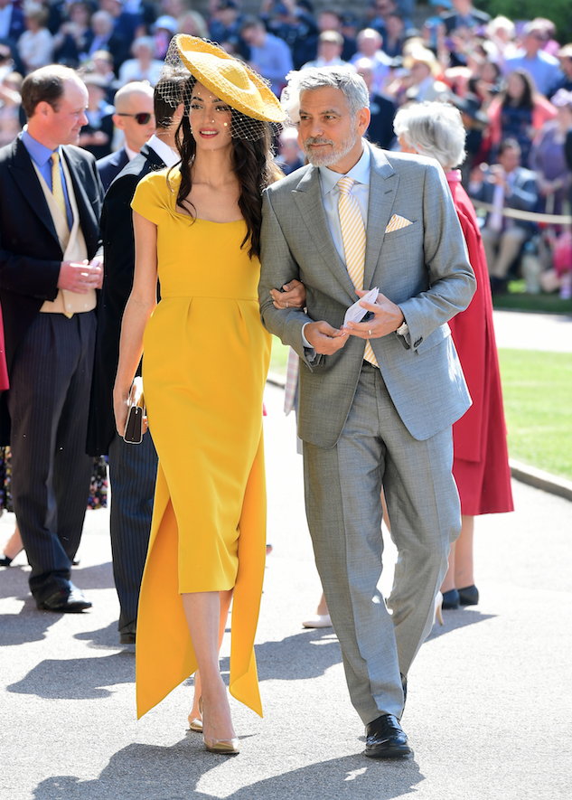 Amal was a ray of sunshine in yellow