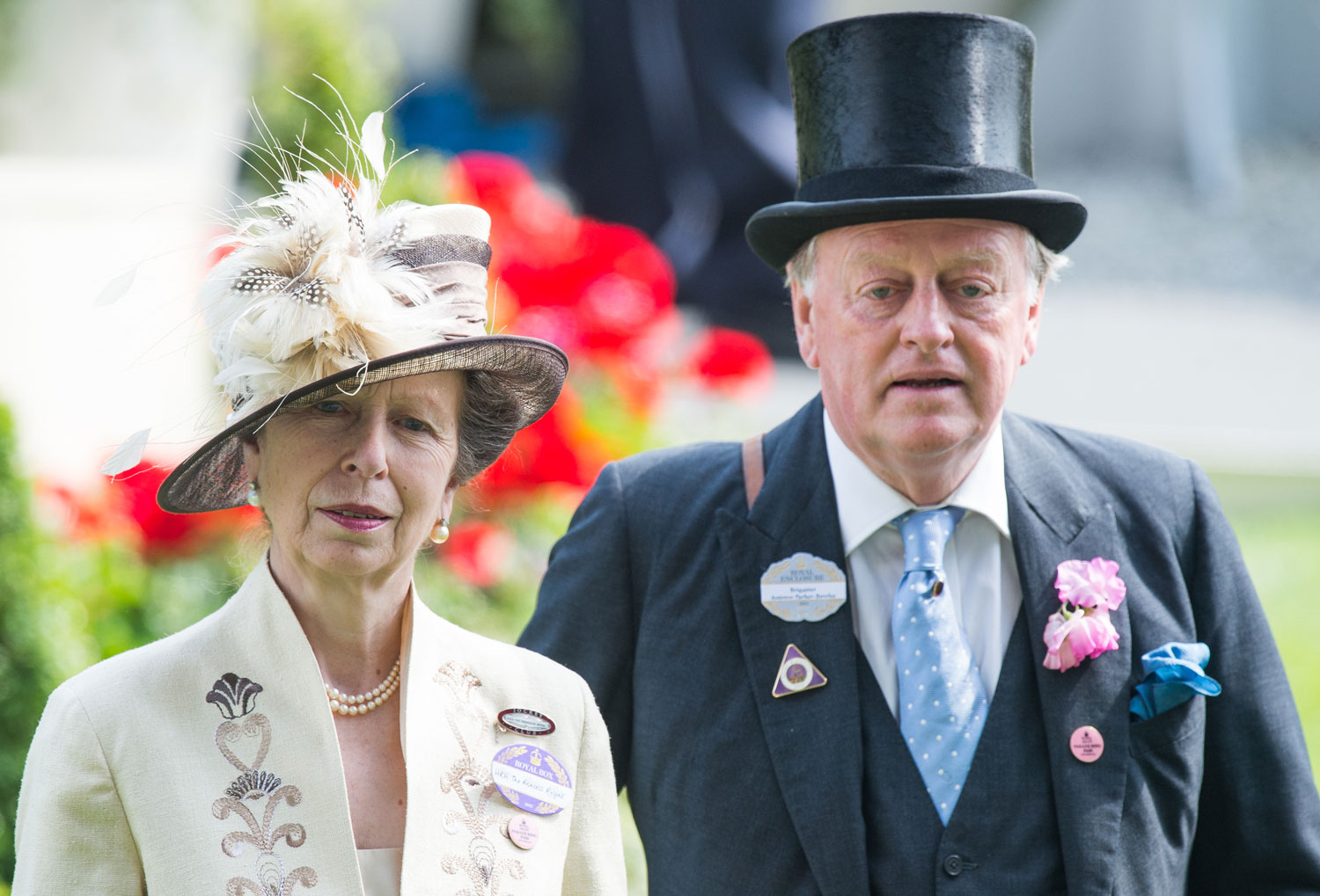 Princess Anne and Andrew Parker-Bowles