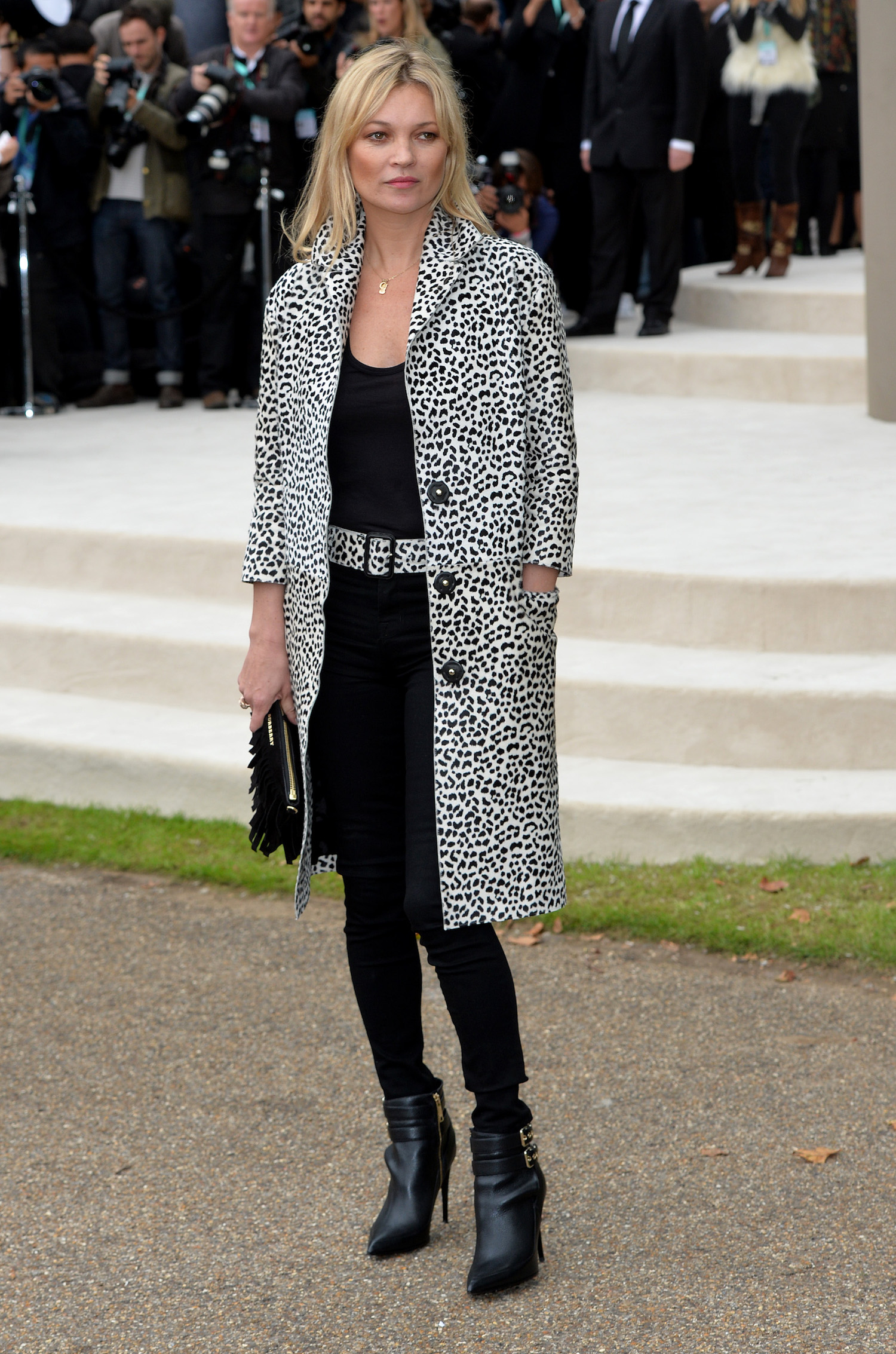 Kate Moss black stilettos