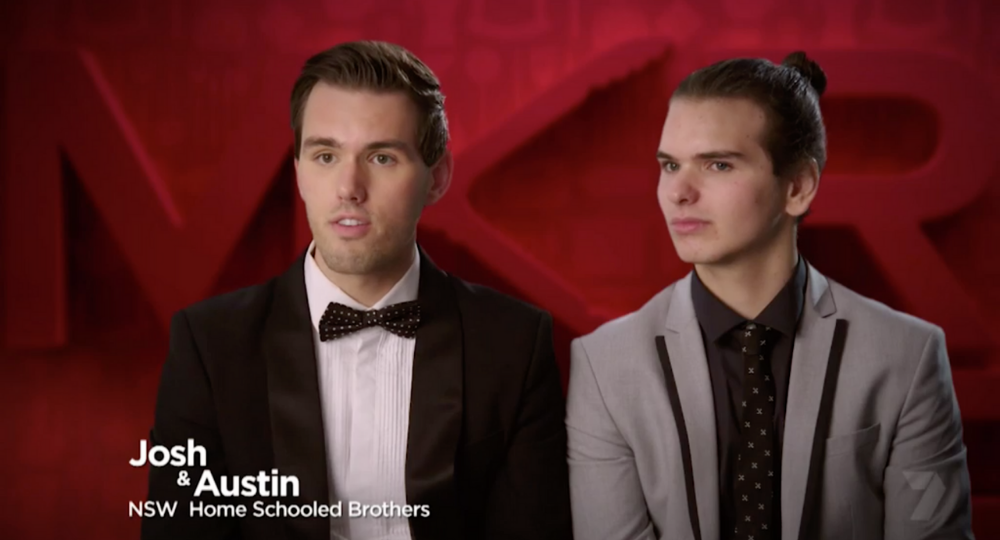 Josh and Austin