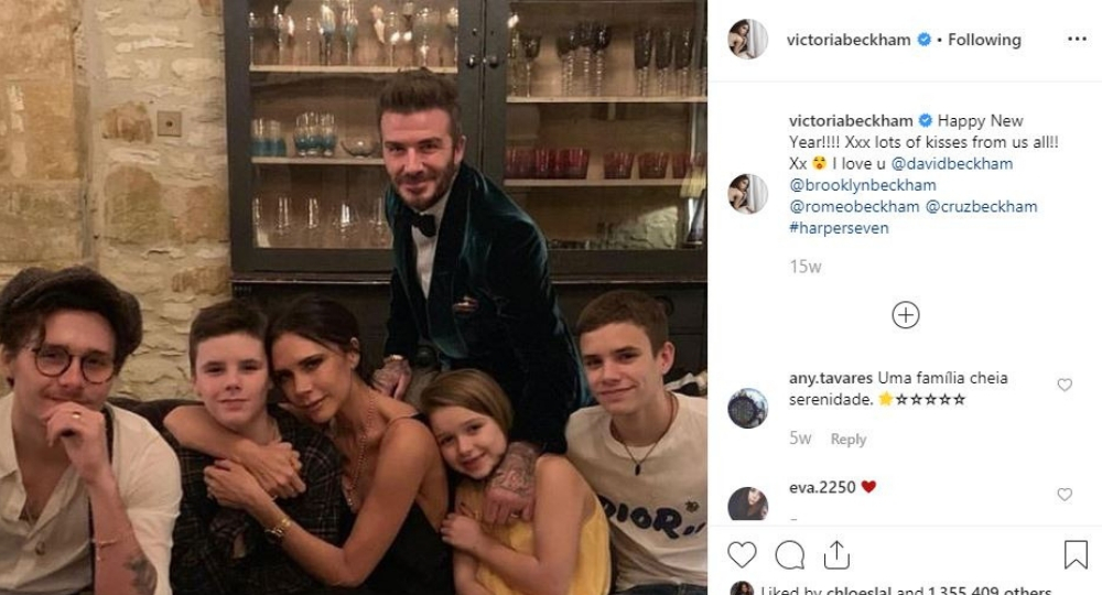 The Beckham family