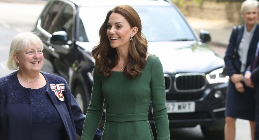 Kate arrives at a royal engagement in London