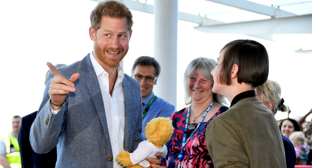 Daisy had gifted the Prince with a teddy bear for his son Archie (Toby Melville/PA)
