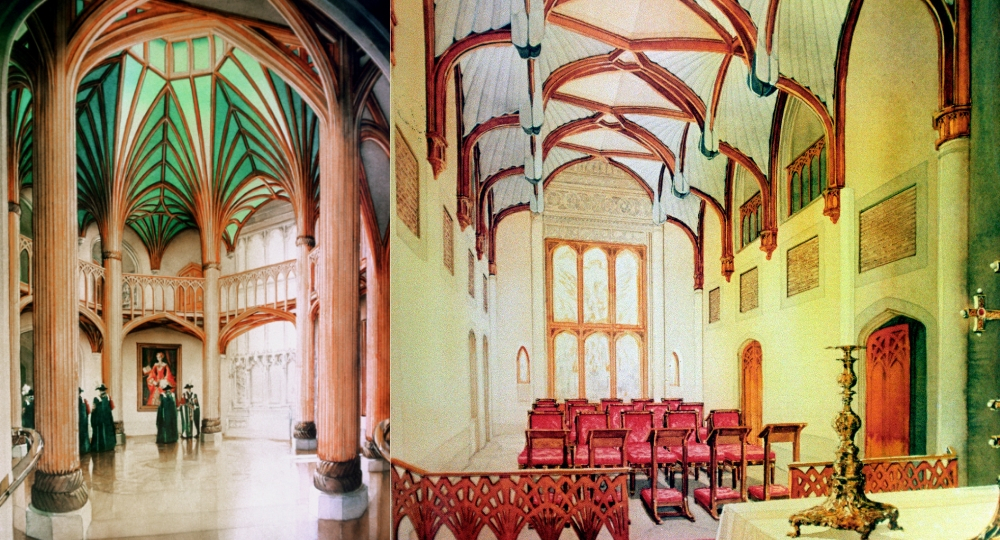 Inside Windsor chapel