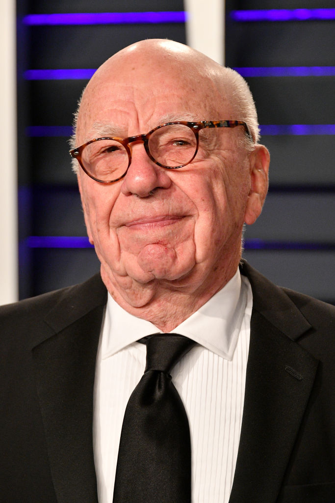 Rupert Murdoch at the 2019 Vanity Fair Oscar Party
