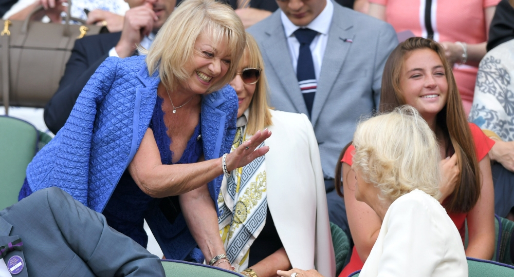 Camilla at Wimbledon