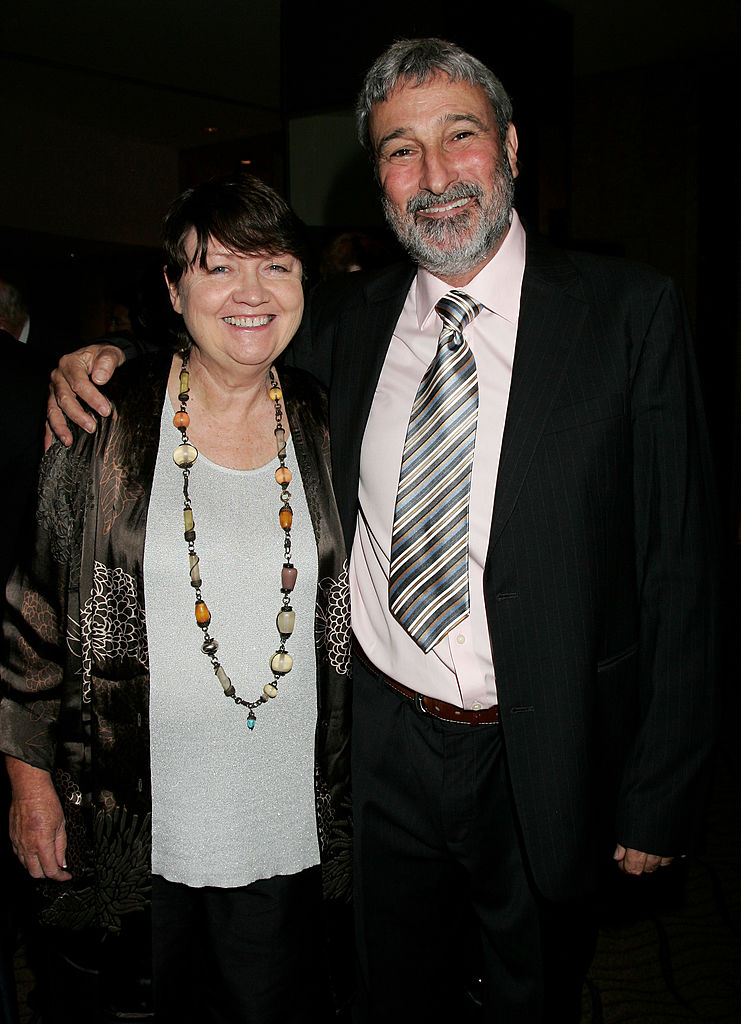 Don Burke with his wife at the Sydney Heritage Fleet Fundraising Dinner