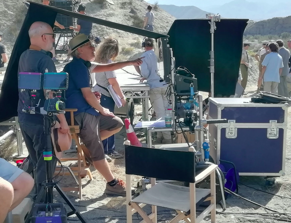 First photos of Josh O'Connor and Emma Corrin playing Charles and Diana in season four of The Crown. Josh and Emma were spotted filming the Netflix hit in Almeria, Spain, on September 29, 2019.
