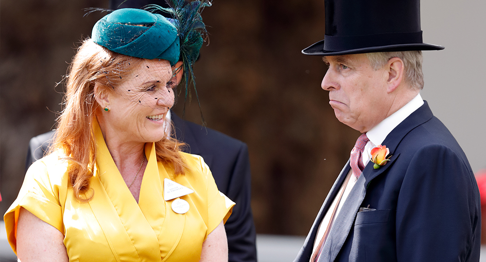 Sarah Ferguson and Prince Andrew together