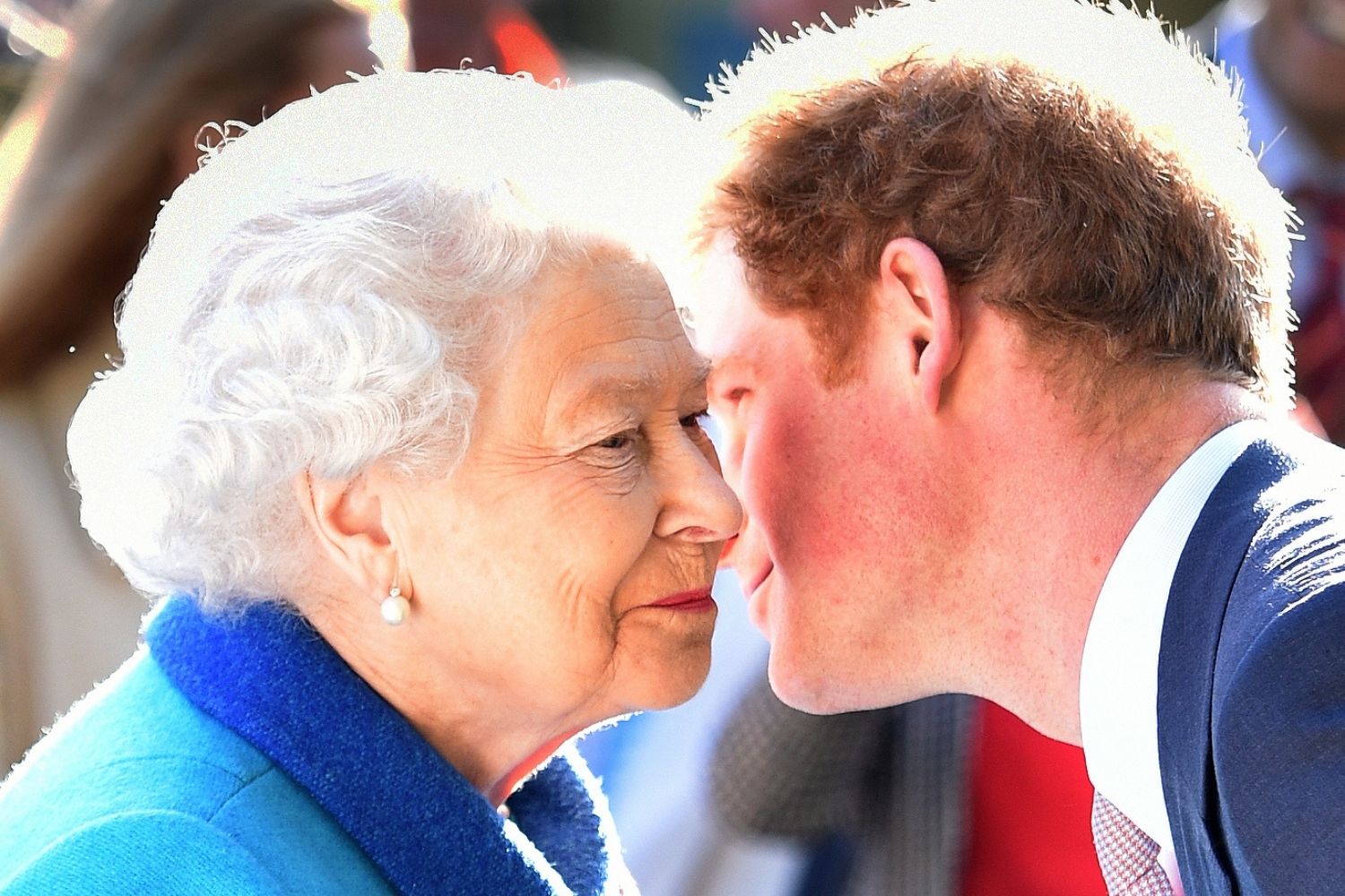 Harry and the Queen