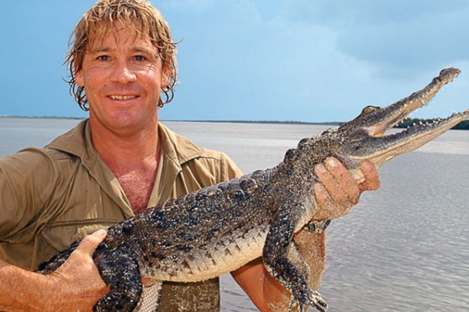 Steve Irwin crocodile