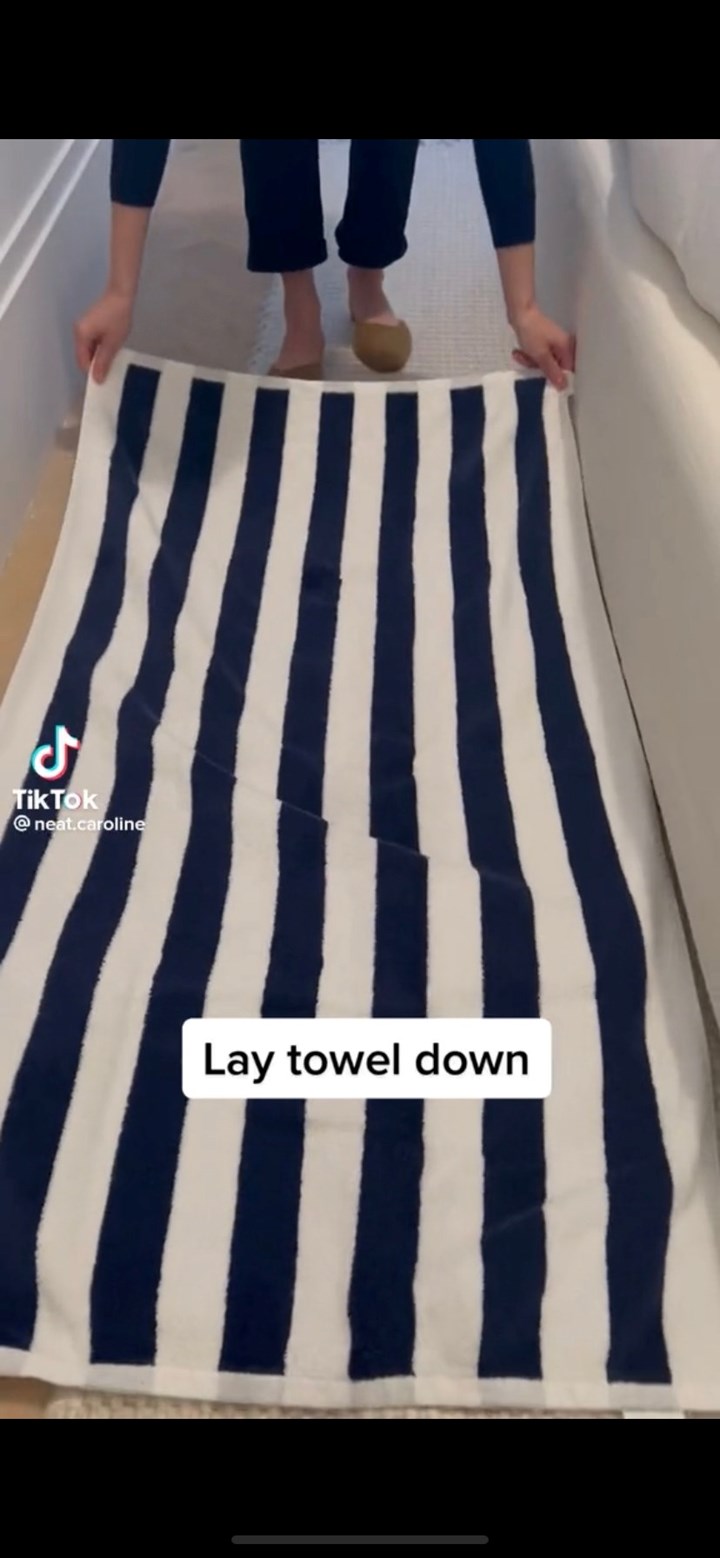 How to Lay Flat to Dry 