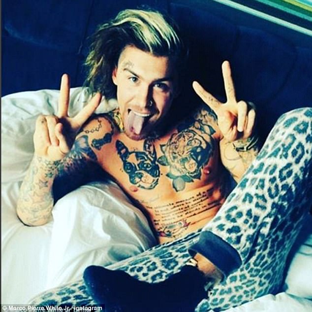 Marco Pierre White Jr announces the birth of his first child with sweet  snap | Goss.ie