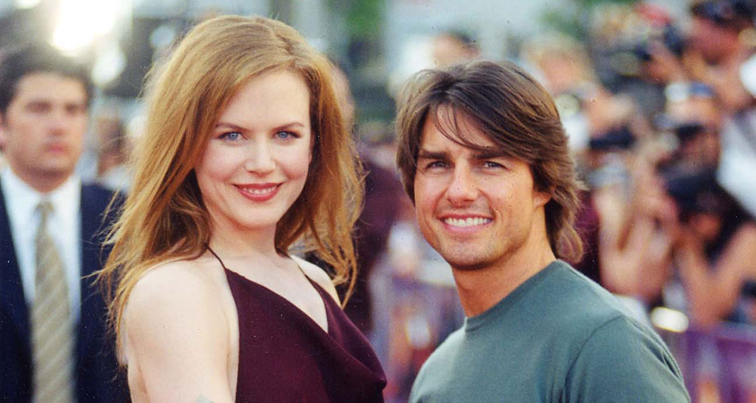 Nicole kidman and tom cruise first met on the set of their film days of thu...