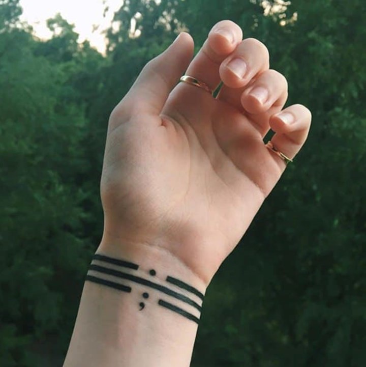 Semicolon Tattoo: What Does it Mean? | New Idea Magazine