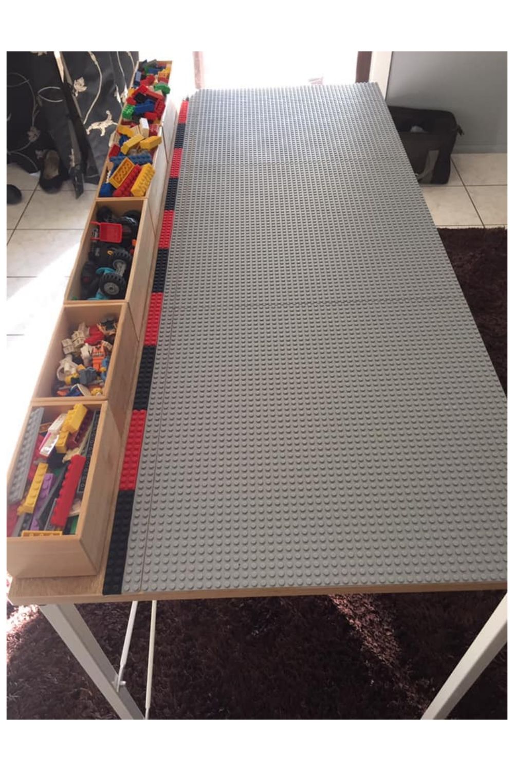 kmart construction block table