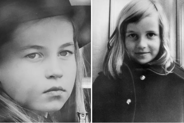 princess diana princess charlotte