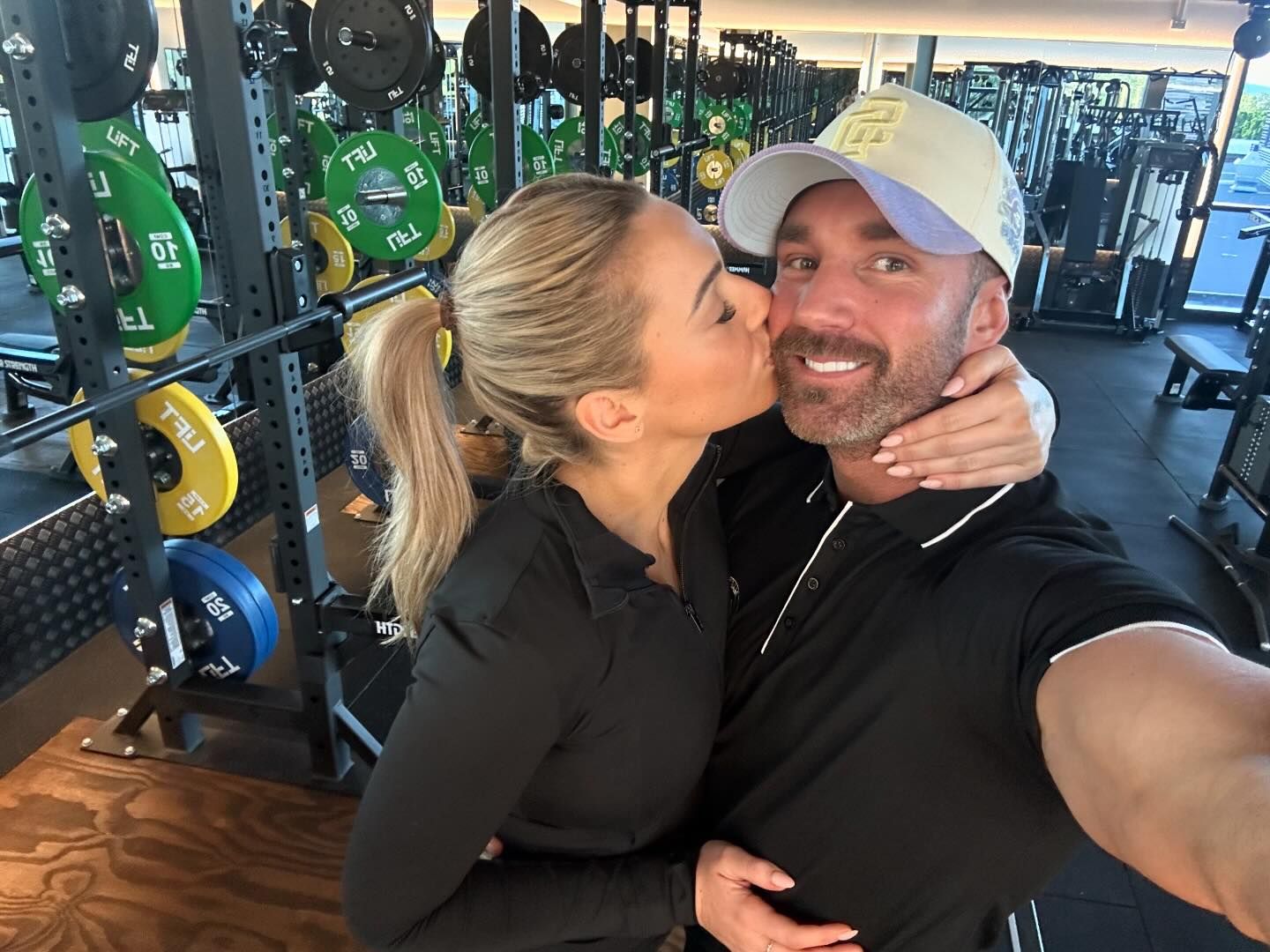 Tori and Jack from MAFS together at the gym post-show.