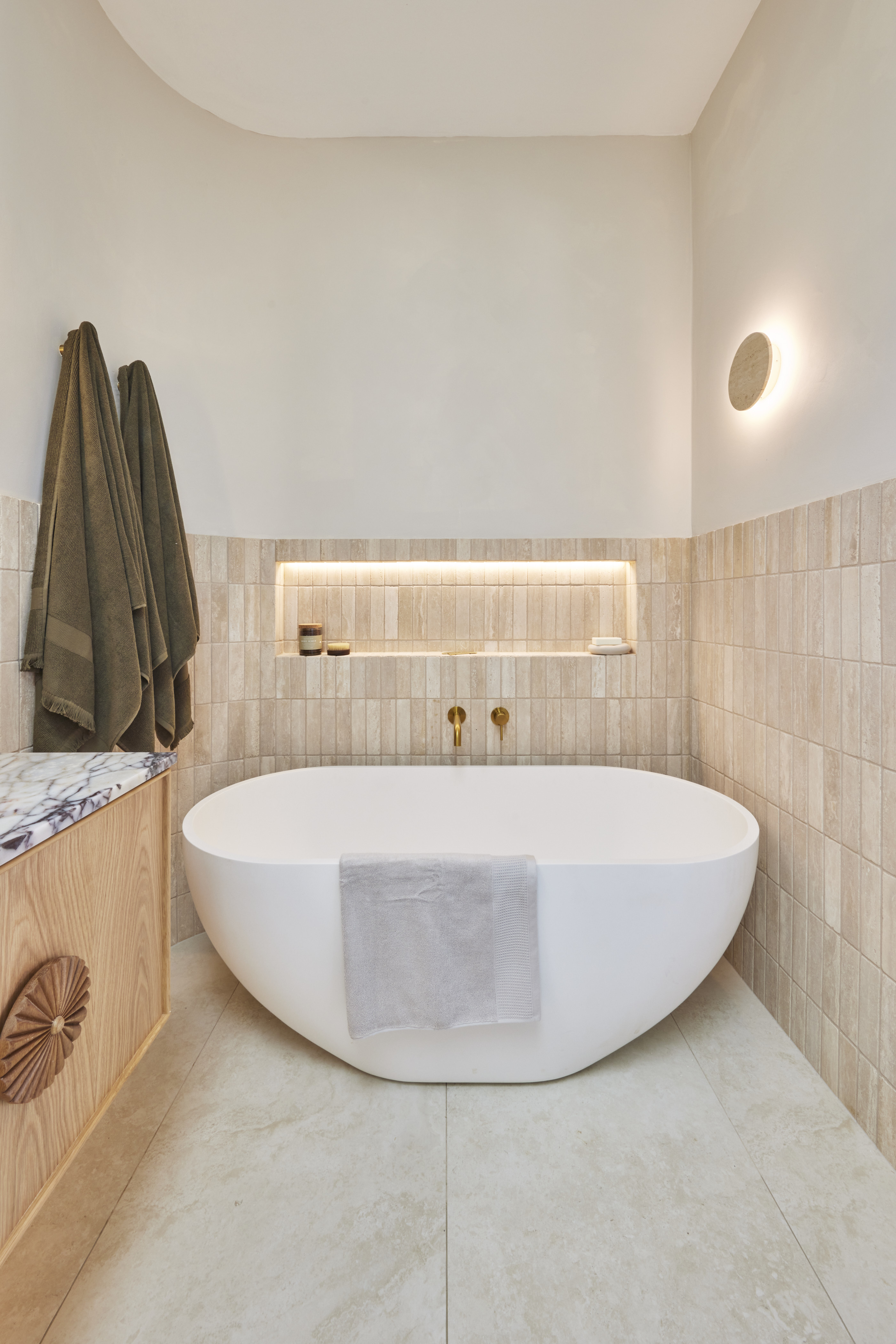 week one guest bathroom room reveal the block 2024 courtney and grant