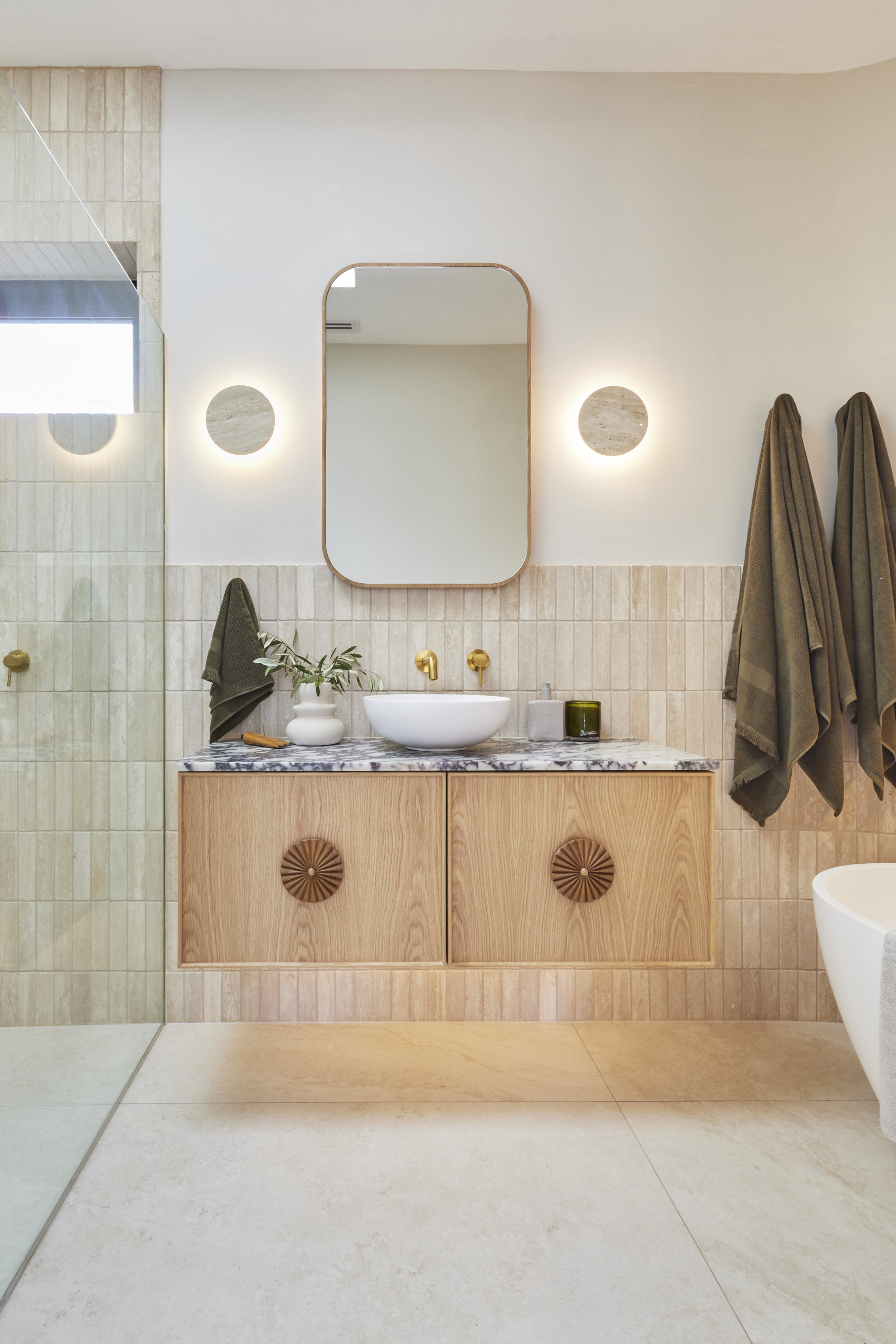 week one guest bathroom room reveal the block 2024 courtney and grant