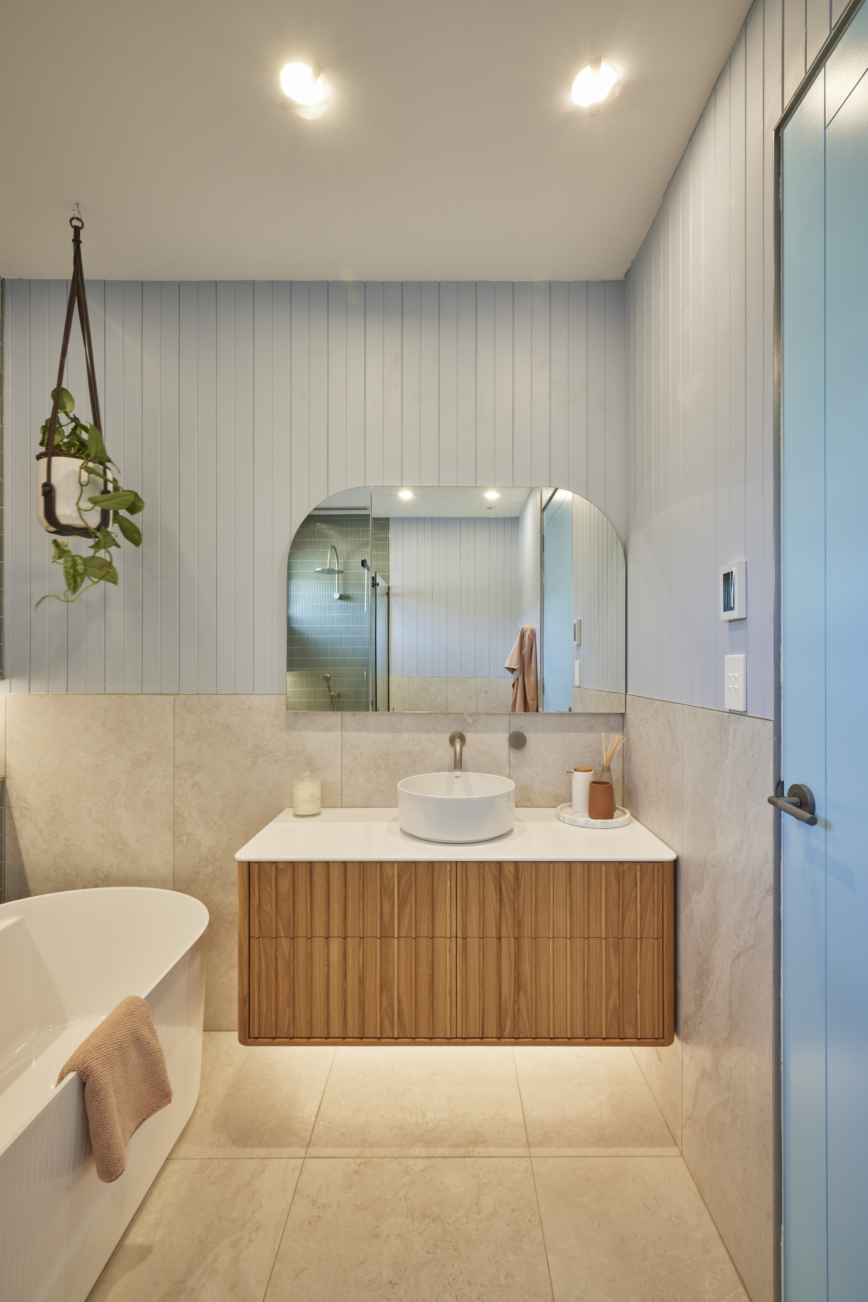 week one guest bathroom room reveal the block 2024 ricky and haydn