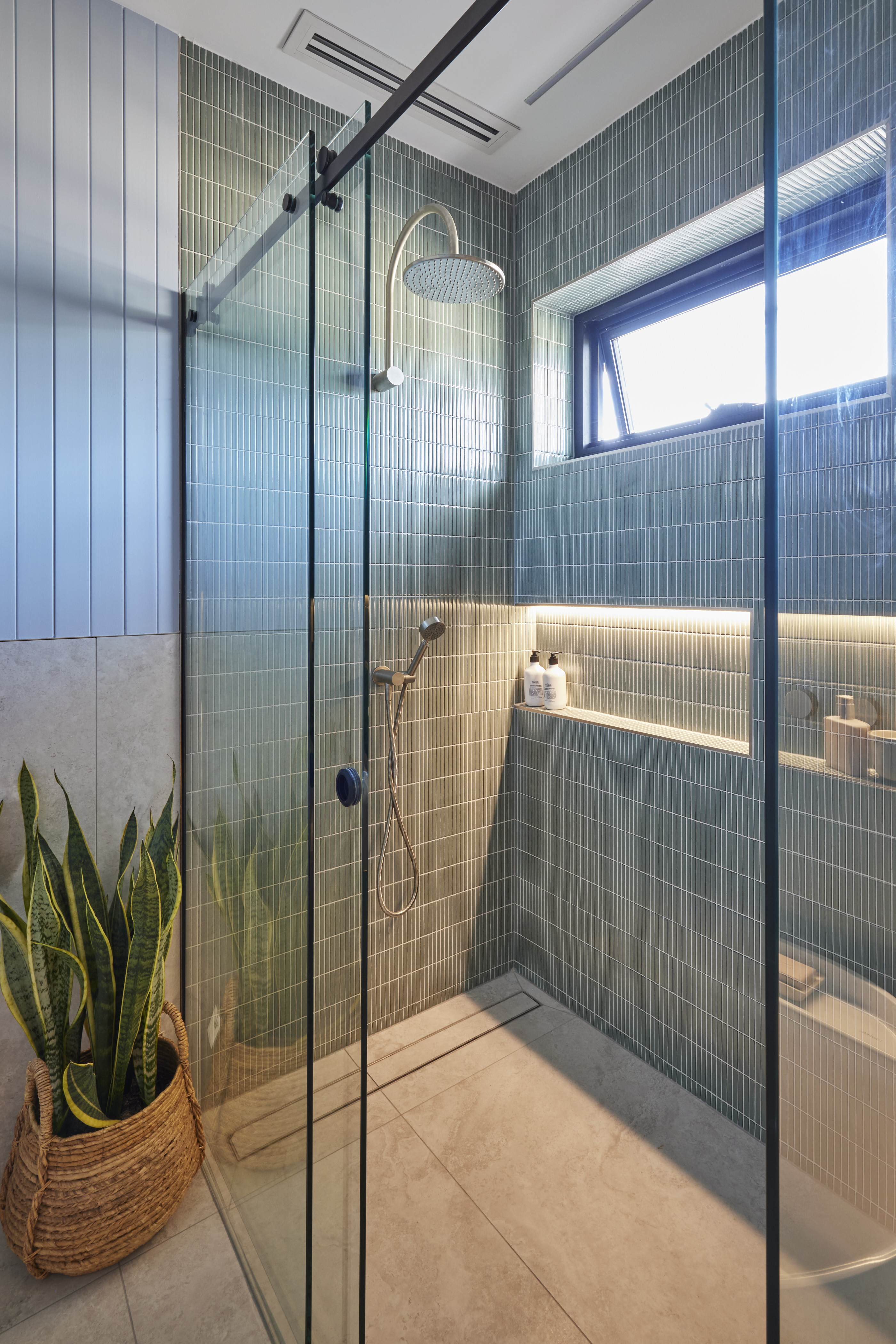 week one guest bathroom room reveal the block 2024 ricky and haydn