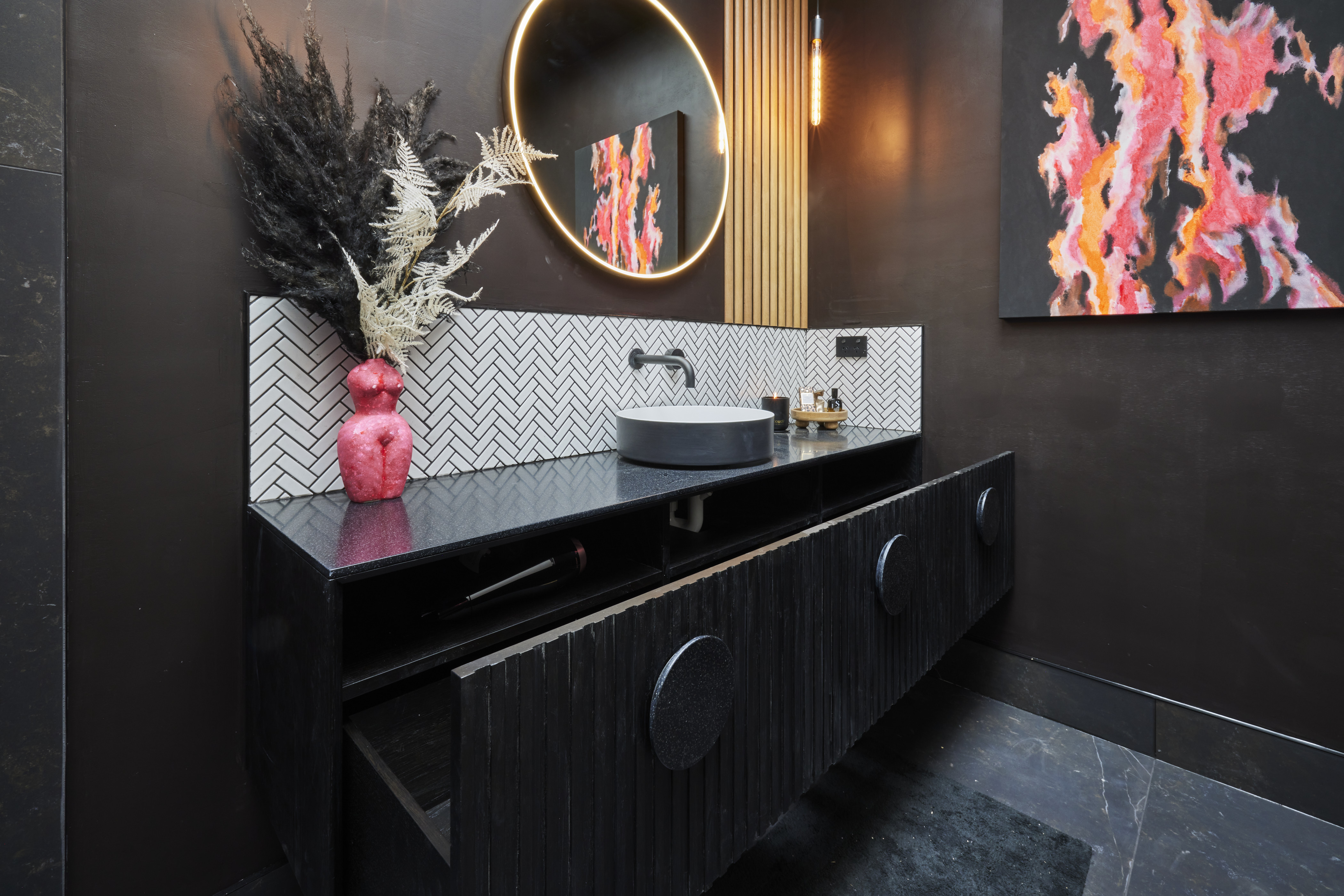 week one guest bathroom room reveal the block 2024 kylie and brad