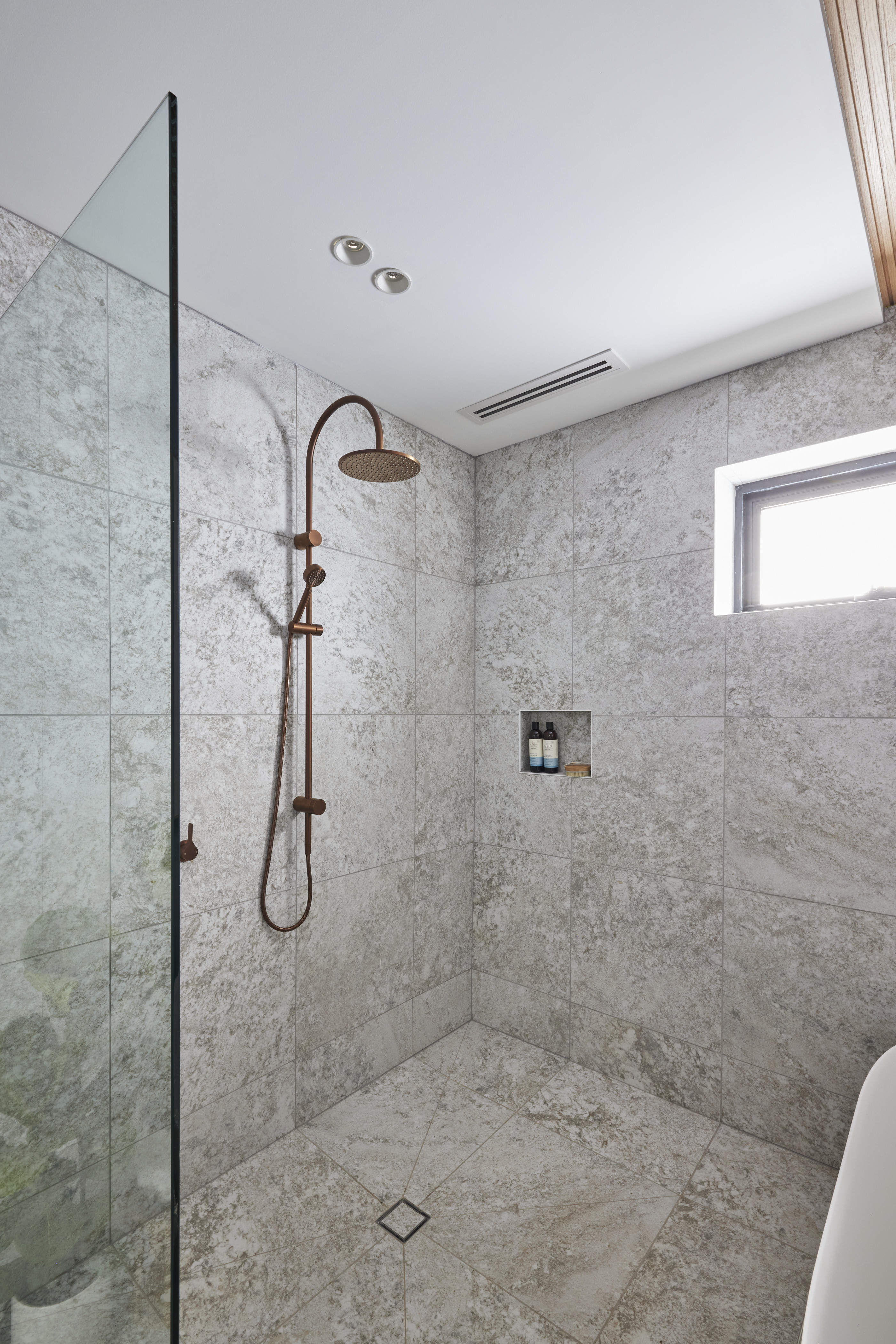 week one guest bathroom room reveal the block 2024 kristian and mimi