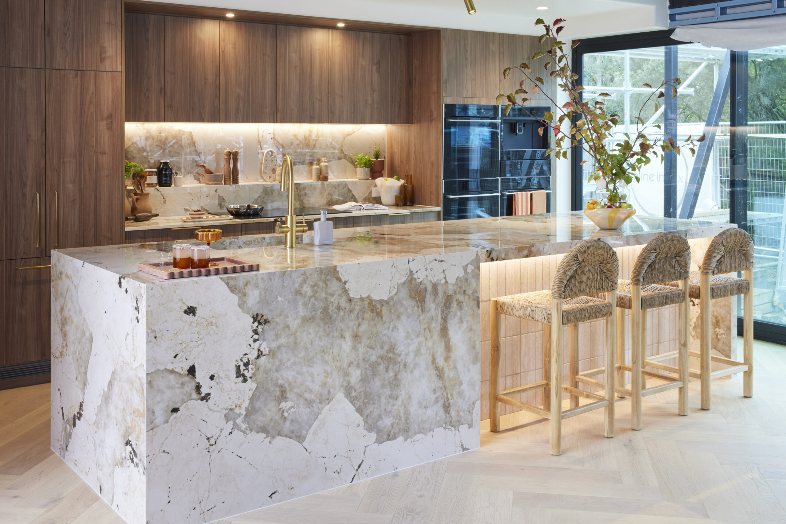 the block 2024 room reveals week 6 the kitchen courtney and grant