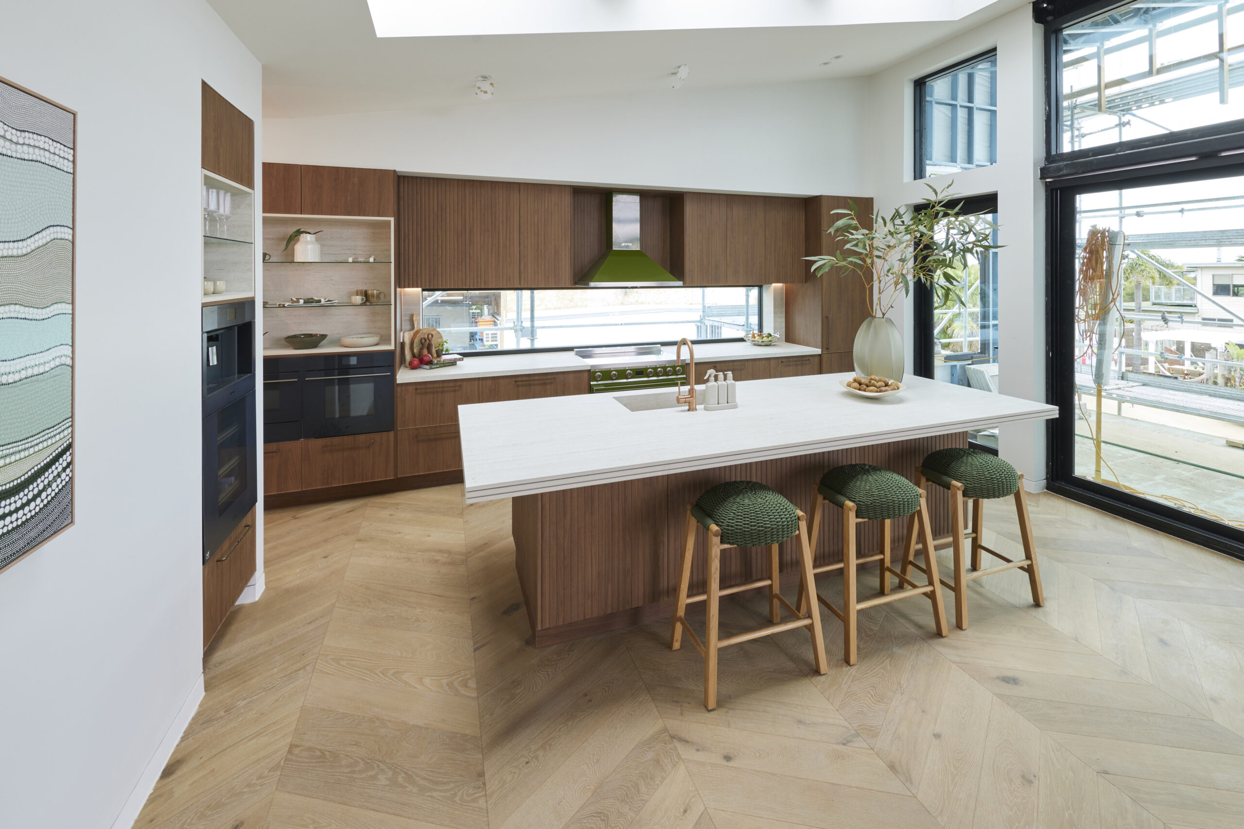 the block 2024 room reveals week 6 the kitchen kristian and mimi