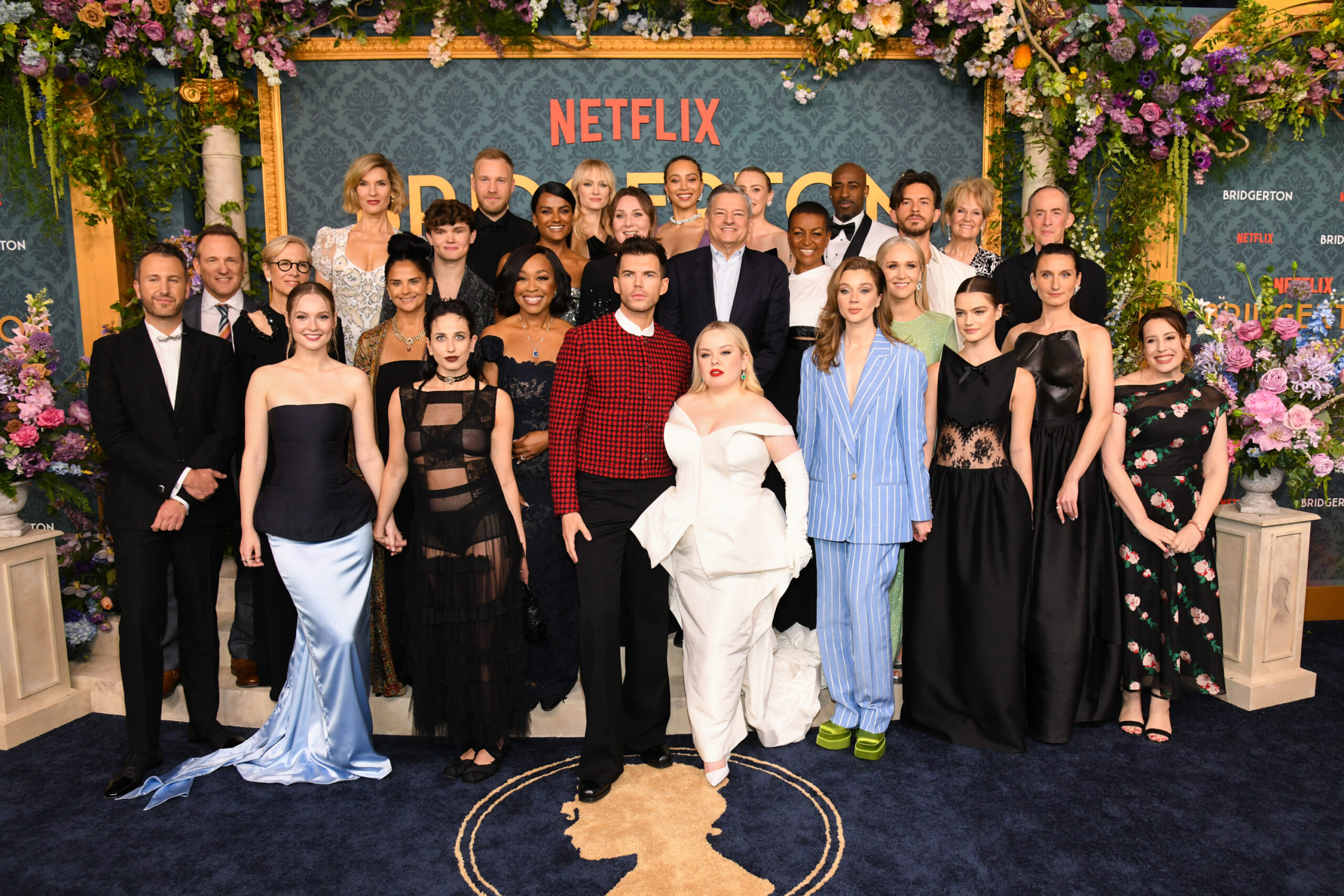 bridgerton cast season three premiere