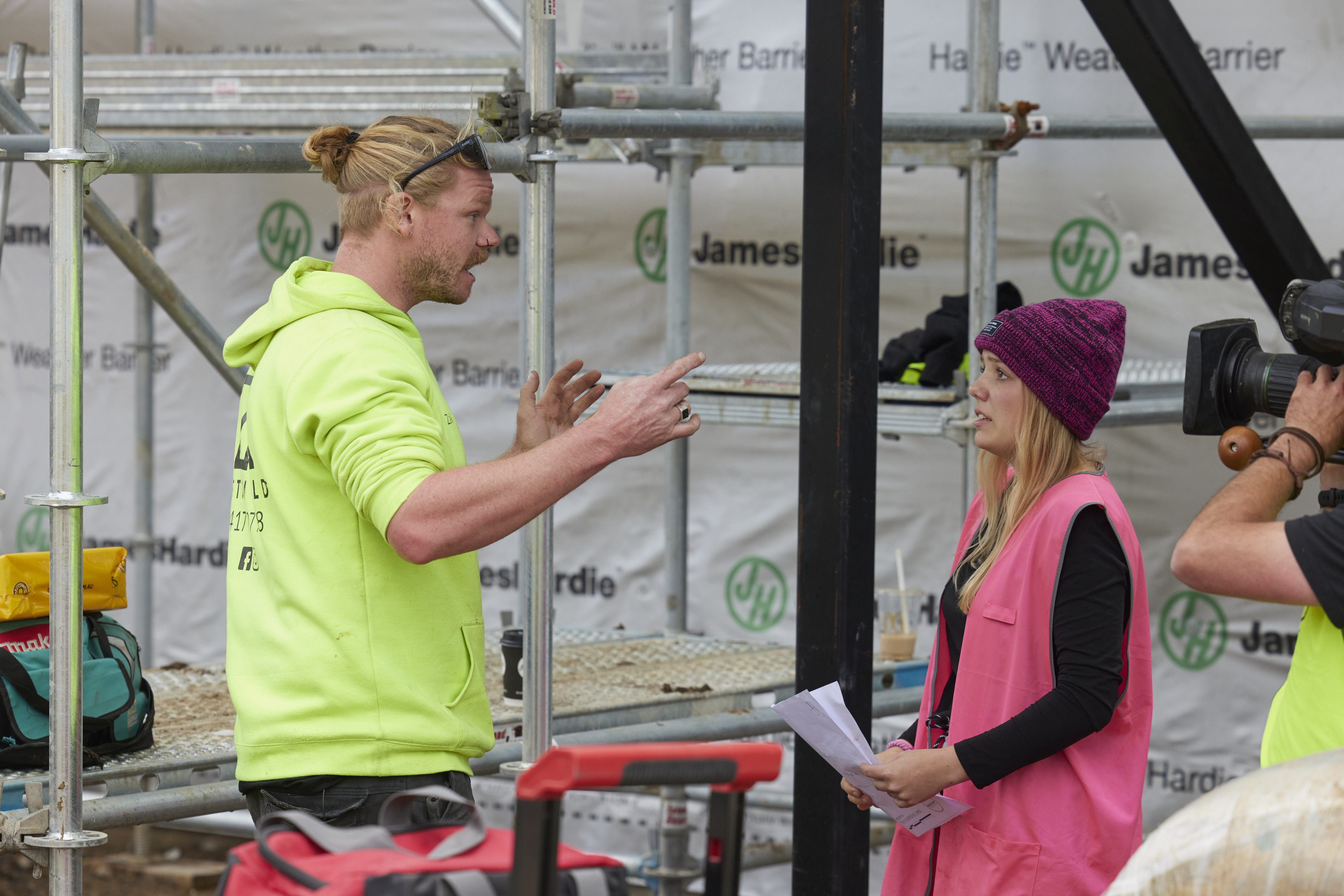 maddie charlotte the block zak builder