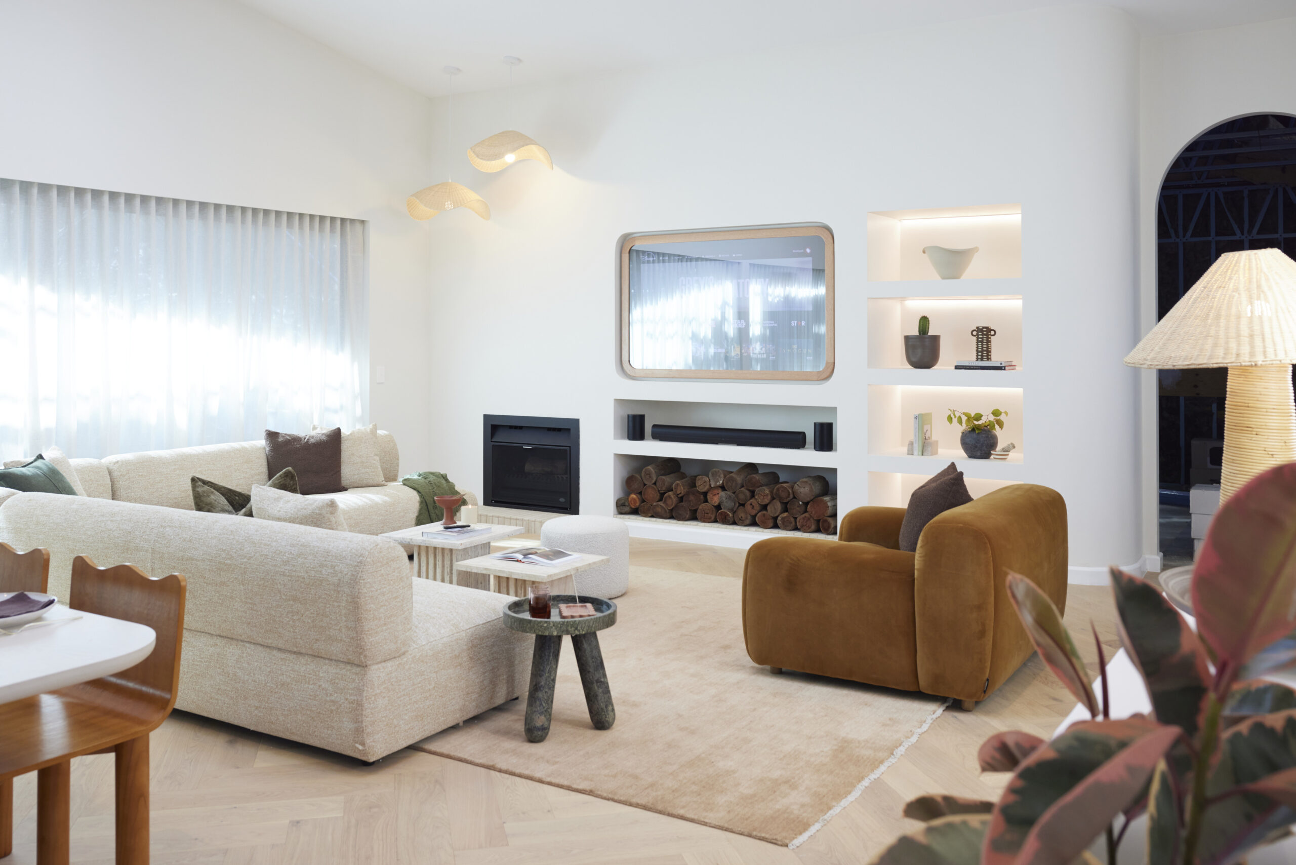 the block 2024 room reveals week 8 living dining courtney and grant