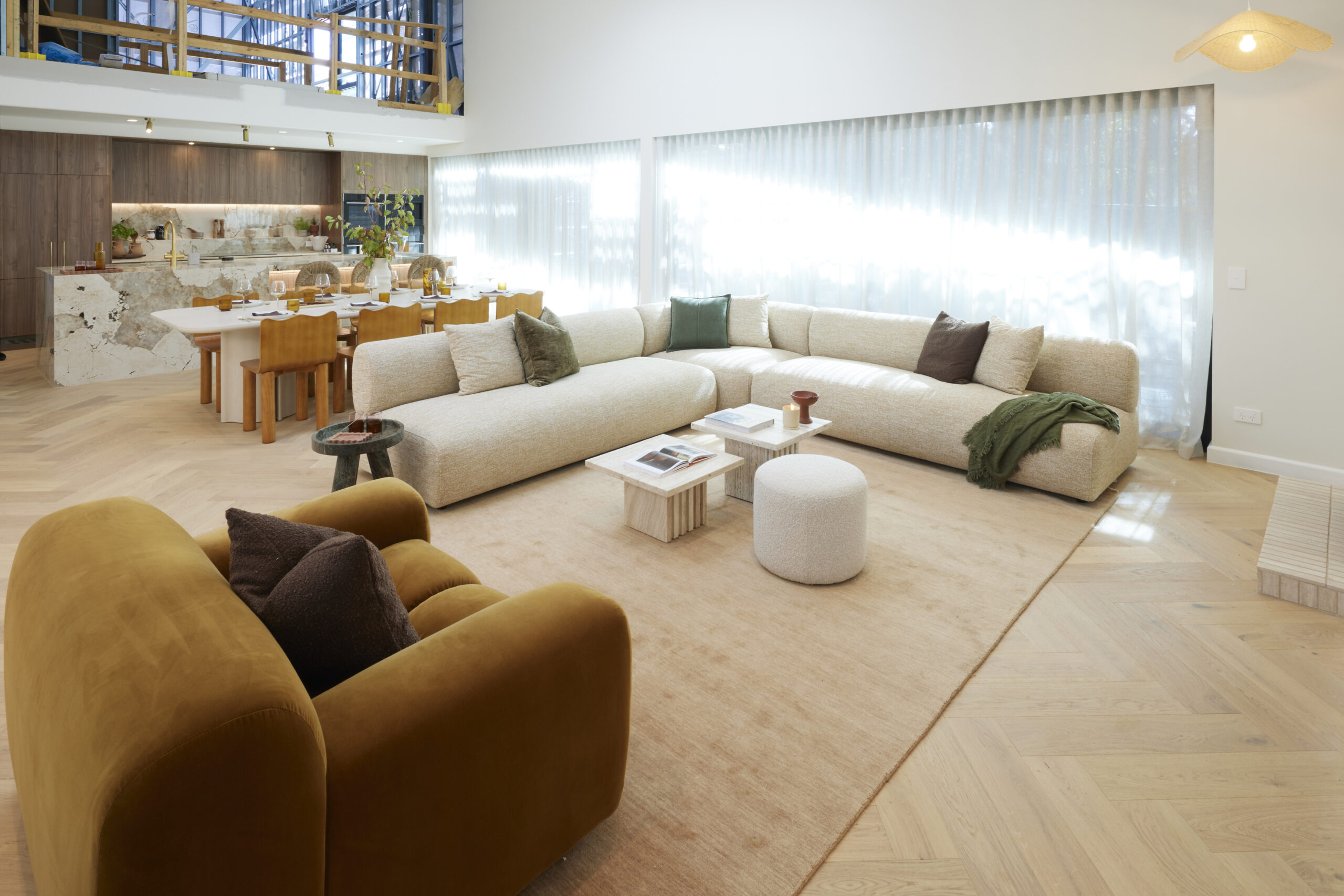 the block 2024 room reveals week 8 living dining courtney and grant