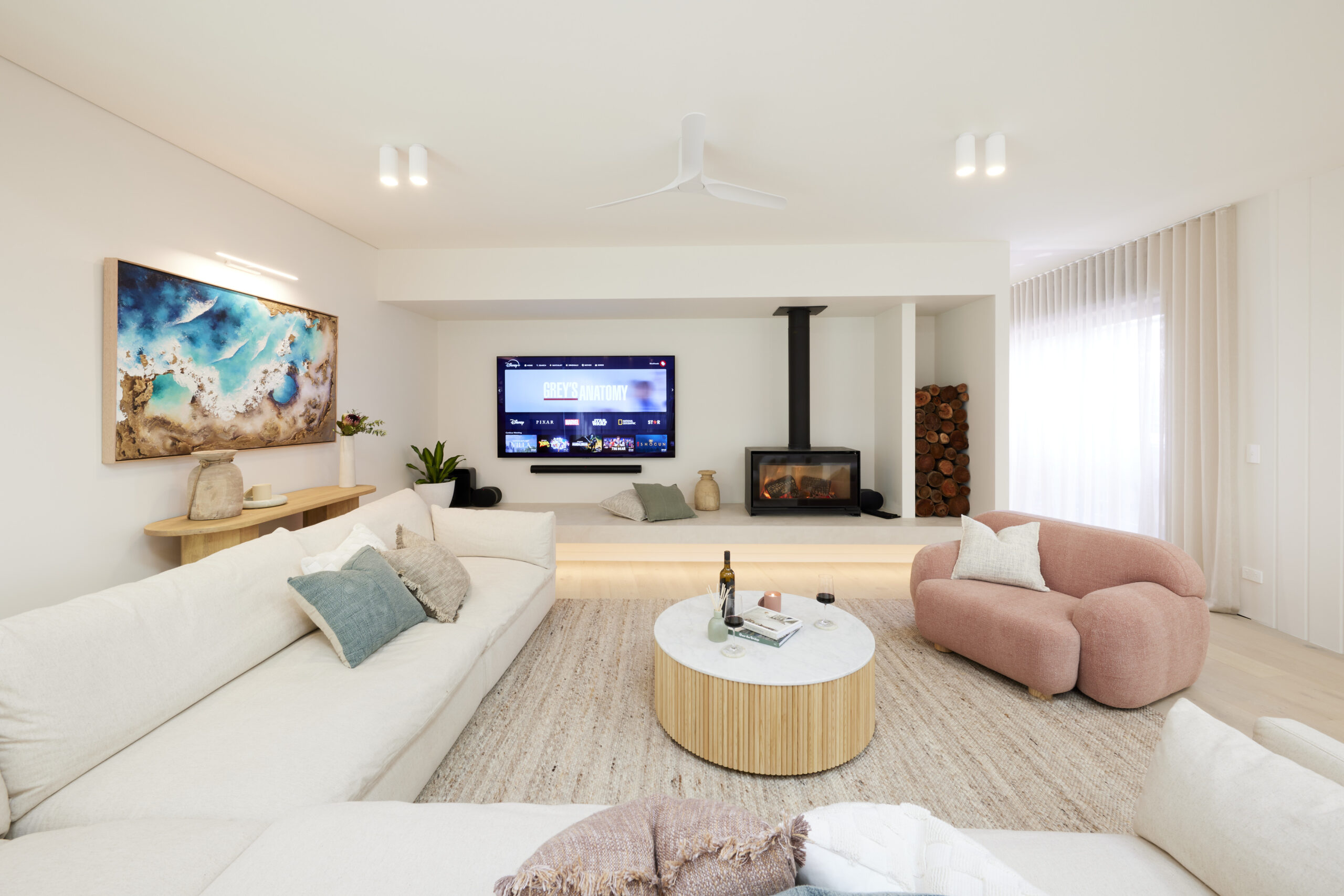 the block 2024 room reveals week 8 living dining ricky and haydn