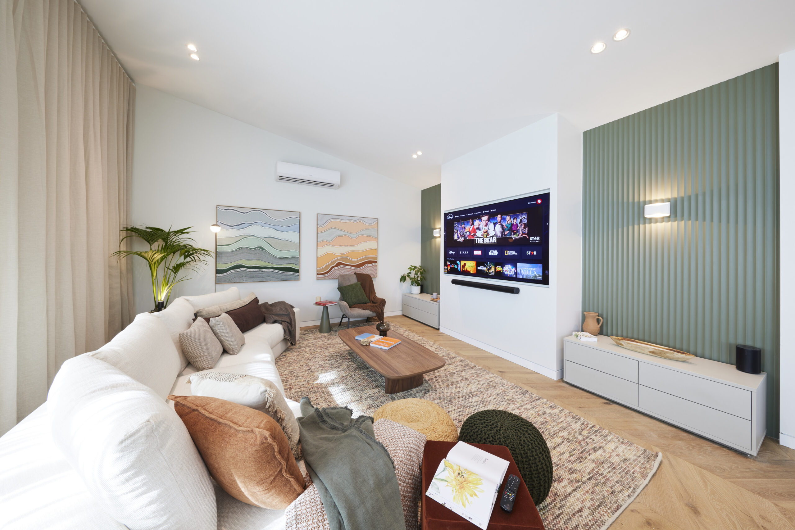 the block 2024 room reveals week 8 living dining kristian and mimi