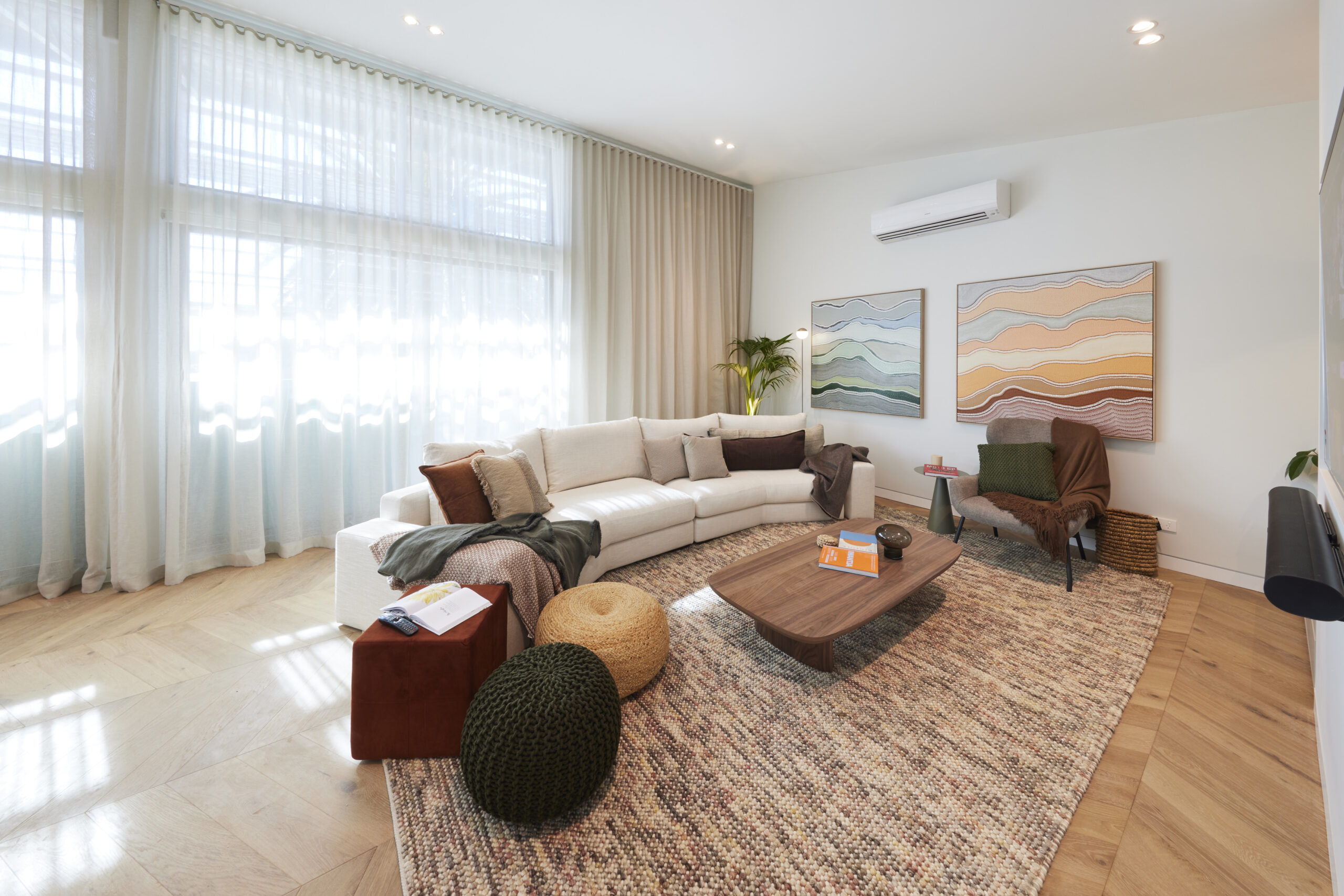 the block 2024 room reveals week 8 living dining kristian and mimi